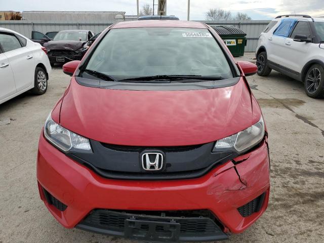 Хэтчбеки HONDA FIT 2017 Красный