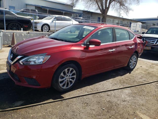 NISSAN SENTRA 2019 Czerwony