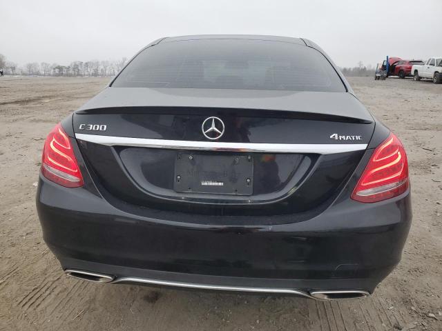  MERCEDES-BENZ C-CLASS 2016 Czarny