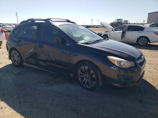  SUBARU IMPREZA 2012 Черный