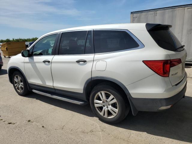 HONDA PILOT 2017 Белы
