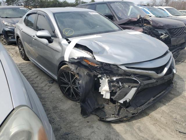  TOYOTA CAMRY 2021 Серебристый