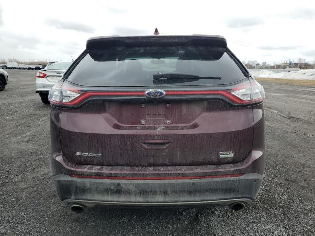  FORD EDGE 2018 Czerwony