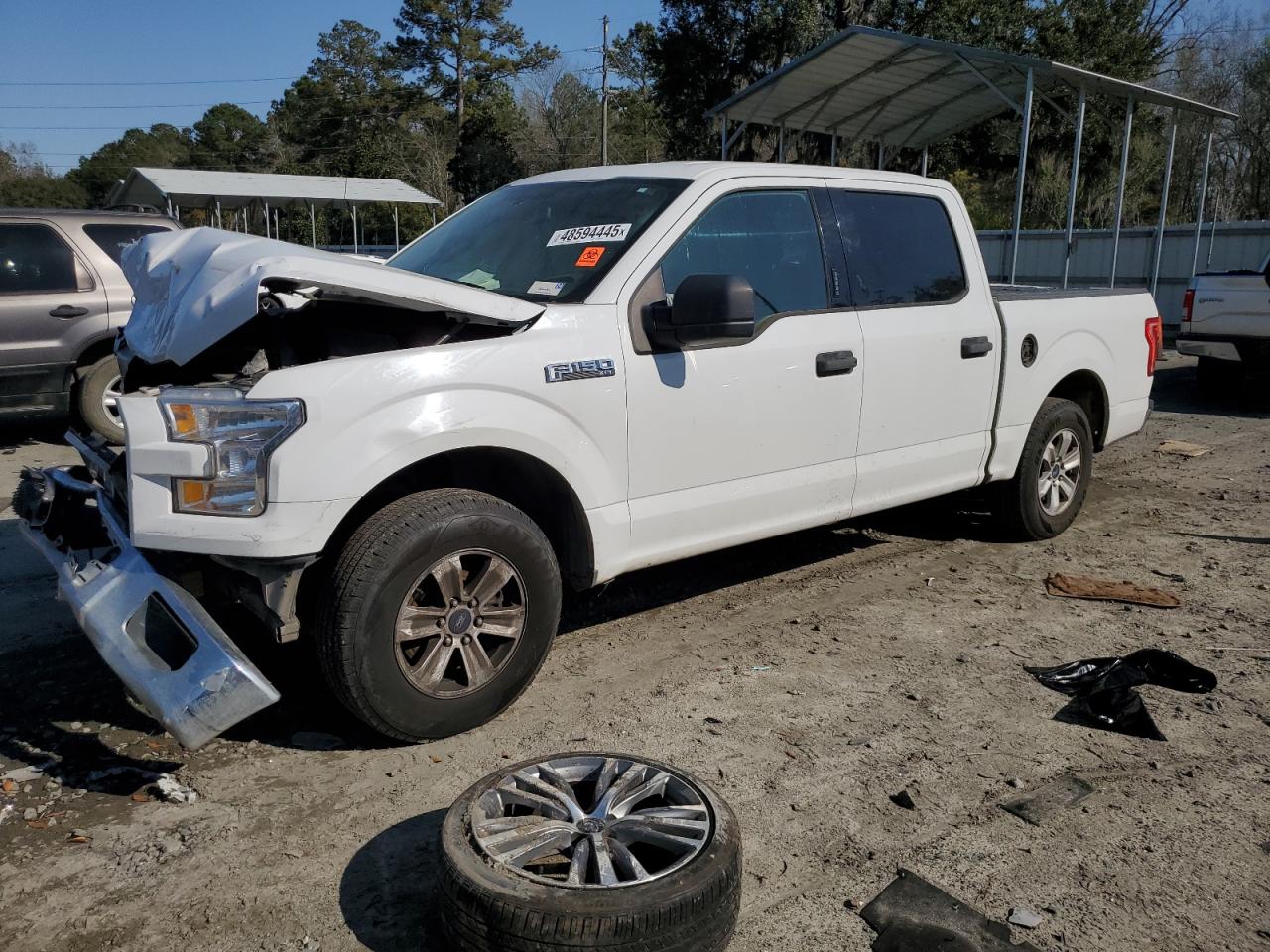 2017 Ford F150 Supercrew na sprzedaż w Savannah, GA - Front End