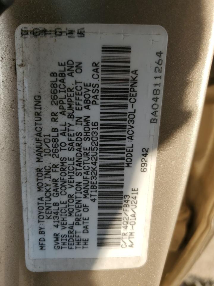 2002 Toyota Camry - Image 12