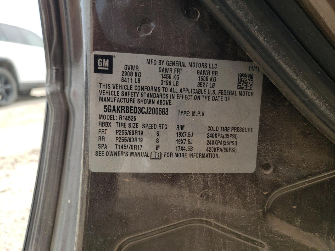 2012 Buick Enclave - Image 13