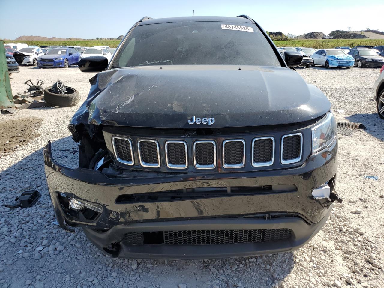 2020 Jeep Compass Latitude VIN: 3C4NJCBB4LT241702 Lot: 48745925