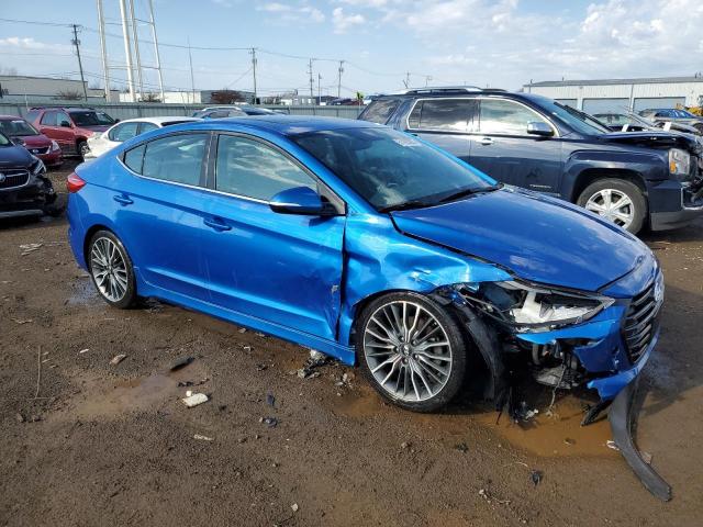  HYUNDAI ELANTRA 2018 Синий