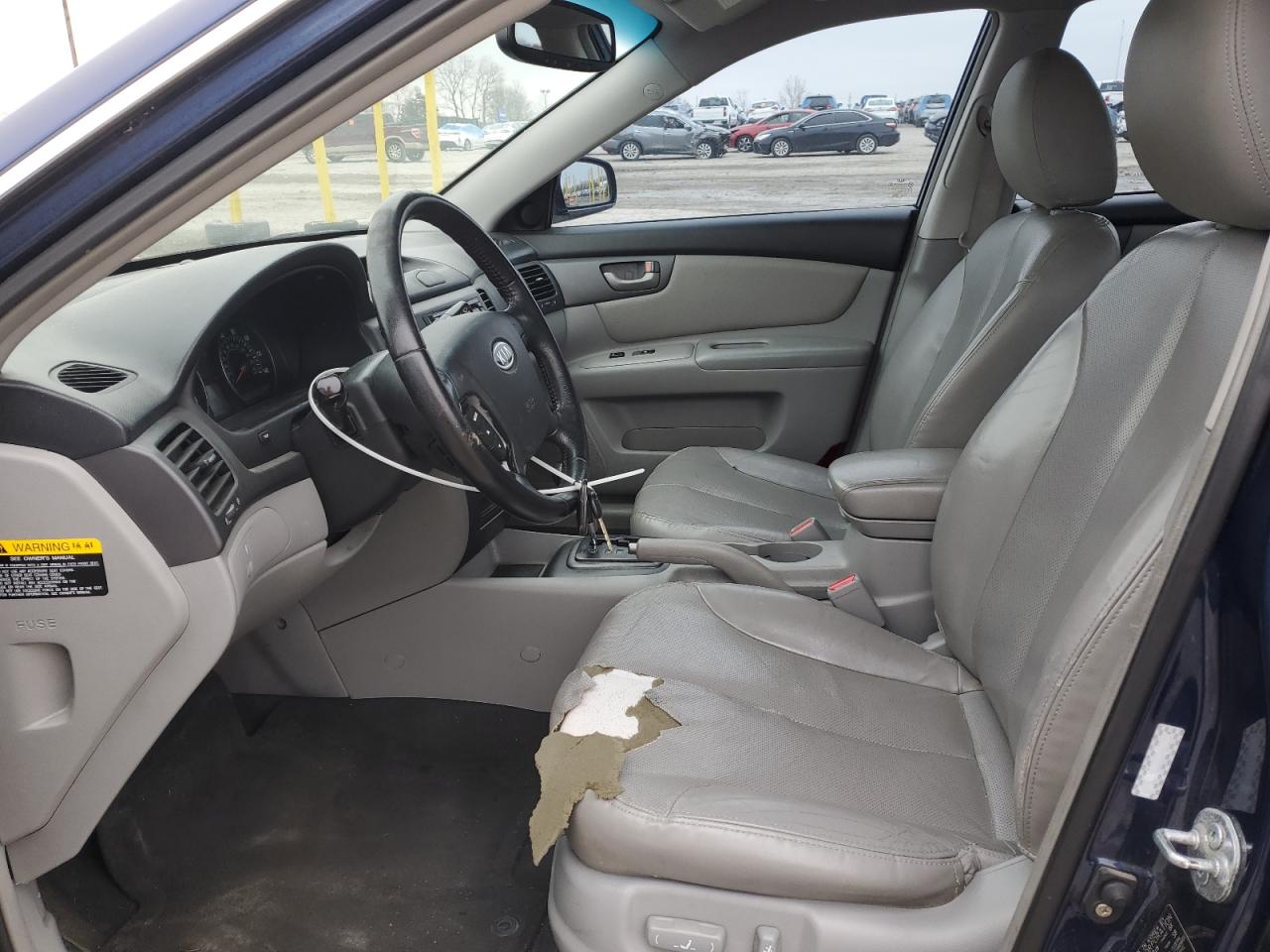 2008 Kia Optima Lx VIN: KNAGE124685234659 Lot: 51337365