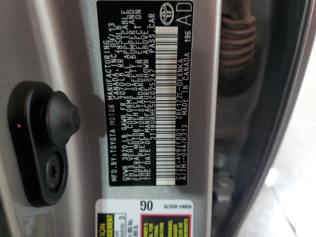 2014 Toyota Corolla - Image 13