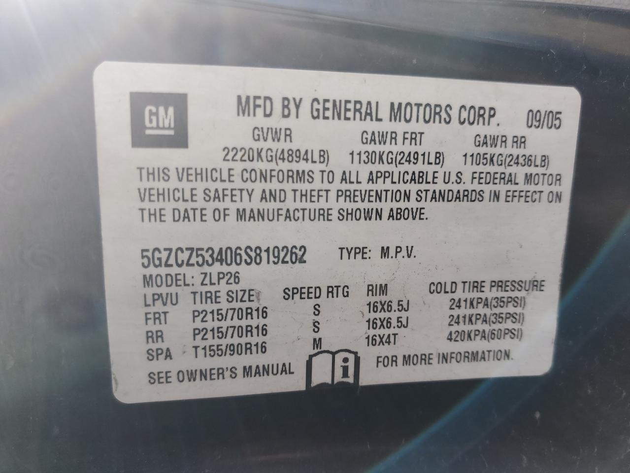 2006 Saturn VUE - Image 16