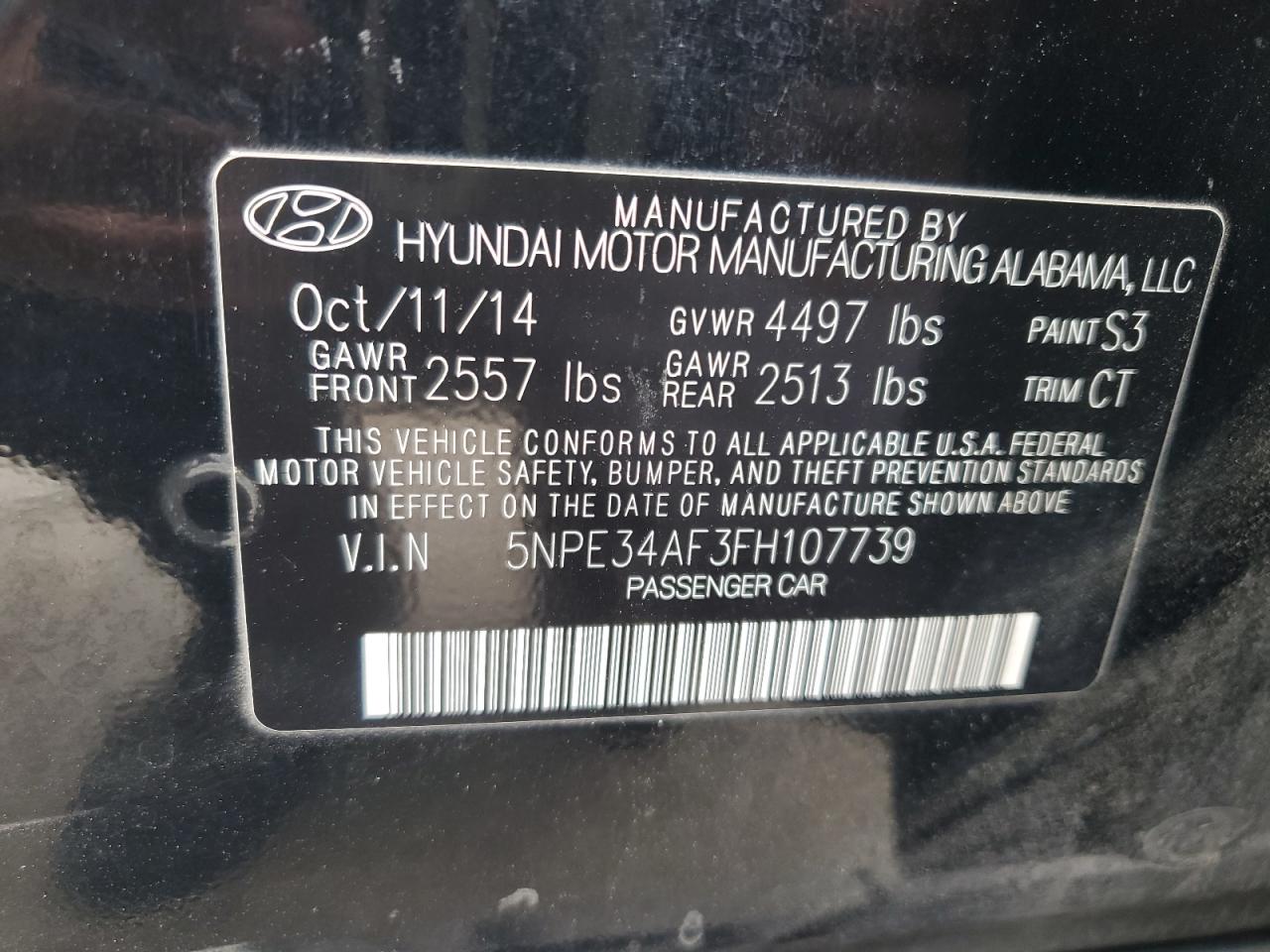 2015 Hyundai Sonata - Image 13