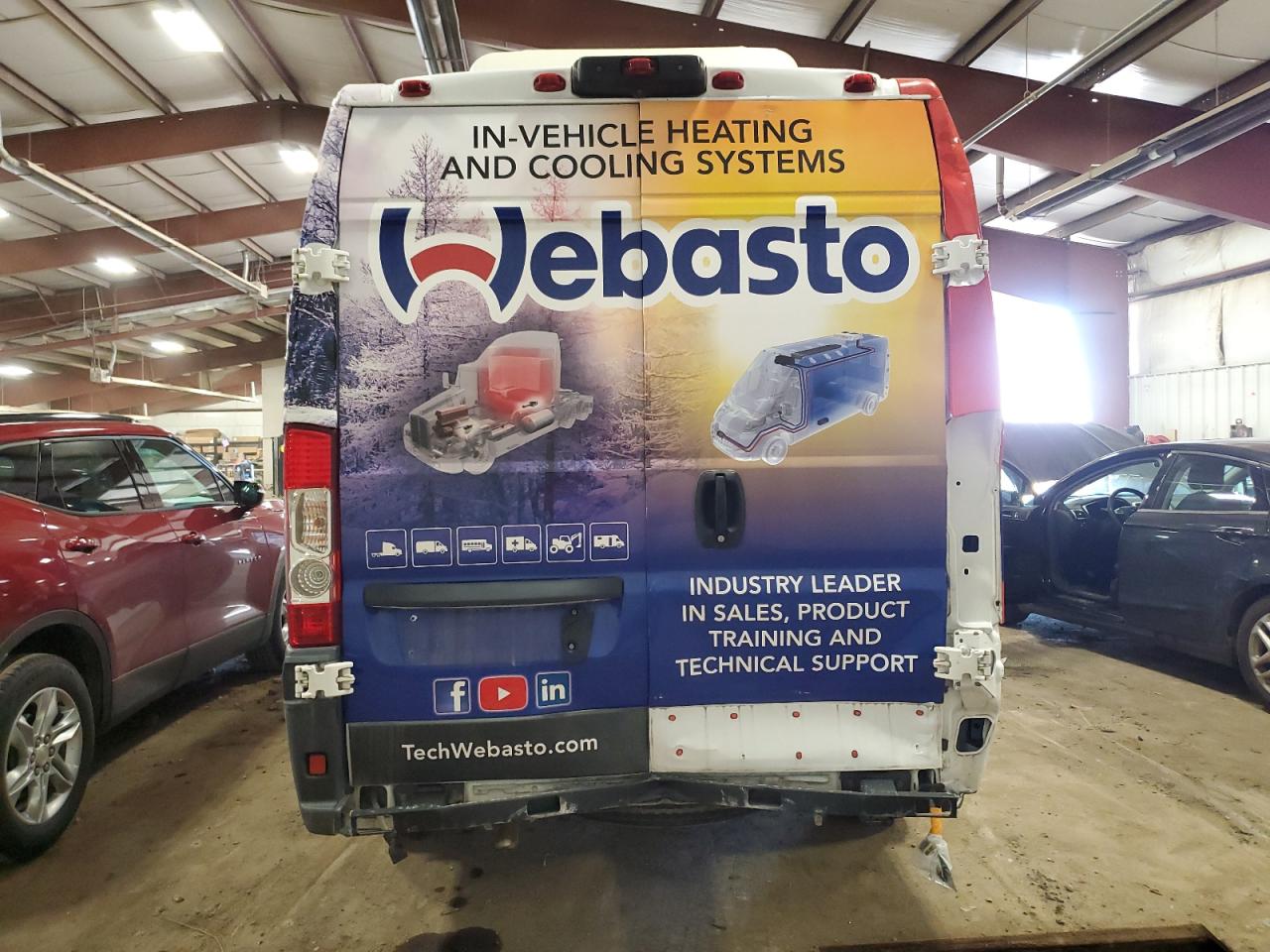 2018 Ram Promaster 3500 3500 High VIN: 3C6URVJG0JE111535 Lot: 47322625