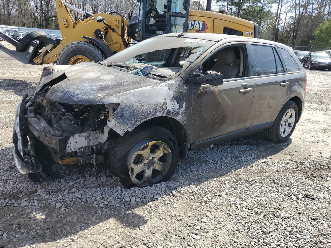 2014 Ford Edge Sel zu verkaufen in Gaston, SC - Burn - Engine