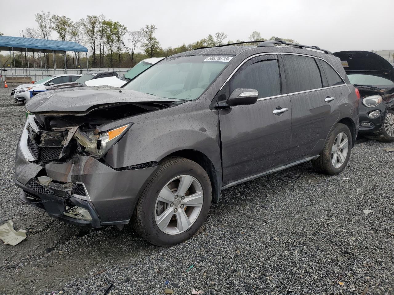 2010 Acura Mdx  للبيع في Spartanburg، SC - Front End