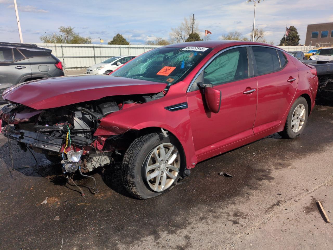 2013 Kia Optima Lx na sprzedaż w Littleton, CO - Front End