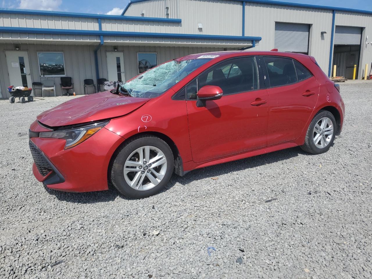 2021 Toyota Corolla Se na sprzedaż w Earlington, KY - Hail