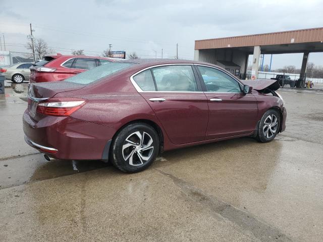  HONDA ACCORD 2016 Бургунди