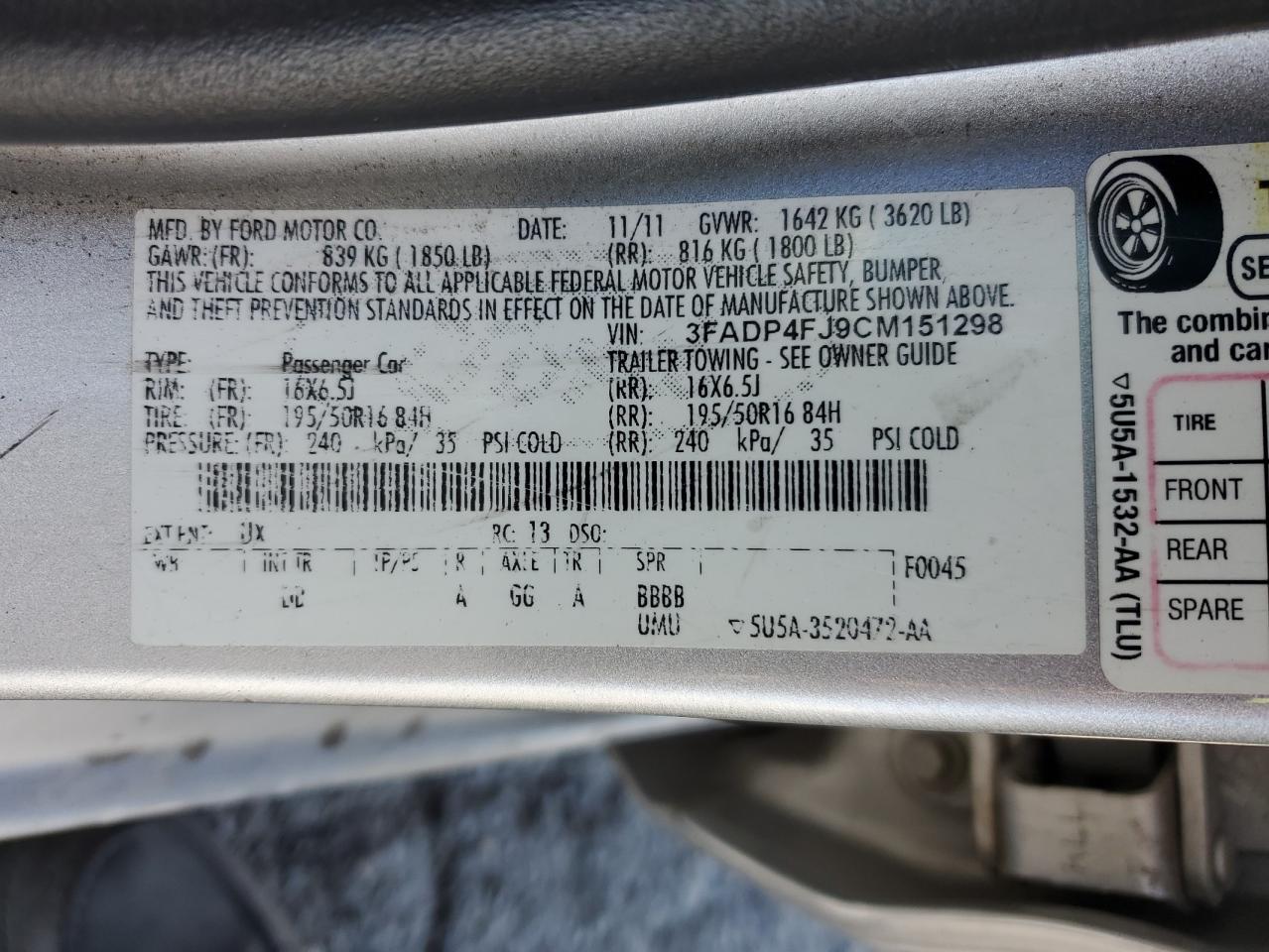 2012 Ford Fiesta - Image 12