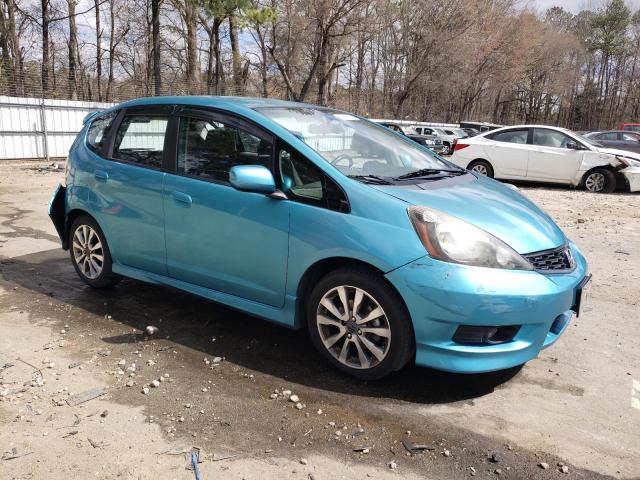  HONDA FIT 2013 Turquoise