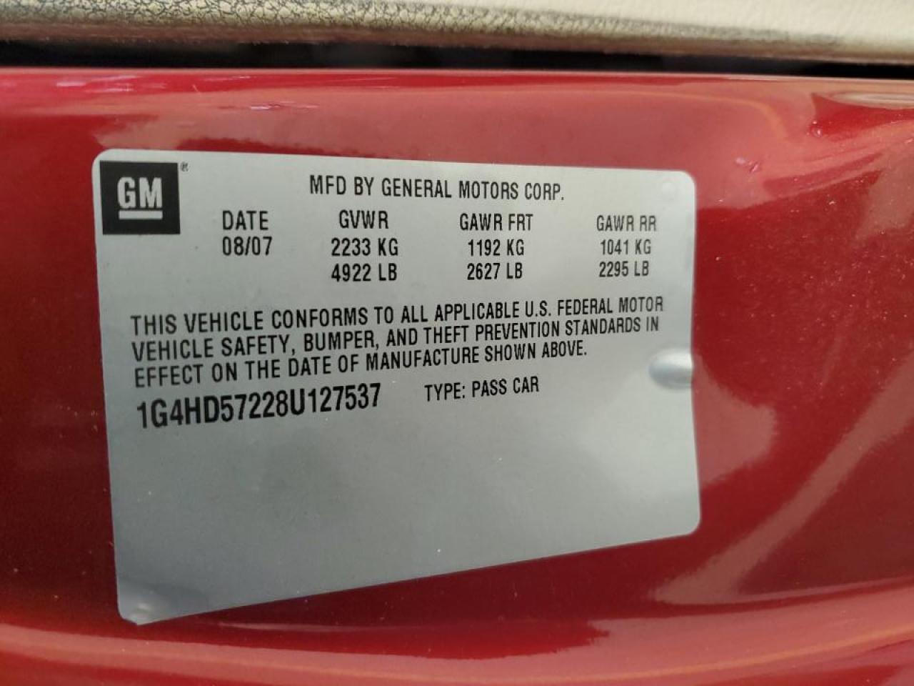 2008 Buick Lucerne - Image 12