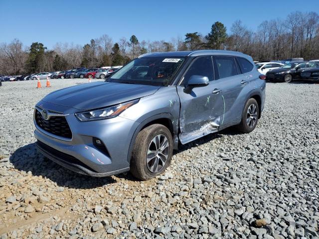  TOYOTA HIGHLANDER 2020 Blue