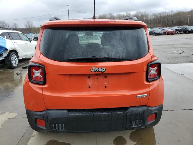  JEEP RENEGADE 2016 Orange