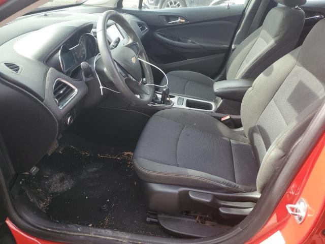  CHEVROLET CRUZE 2017 Czerwony
