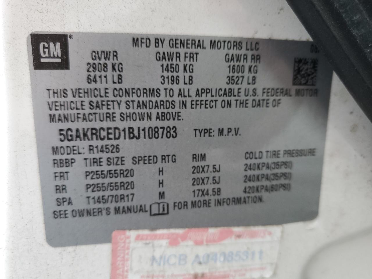2011 Buick Enclave - Image 14