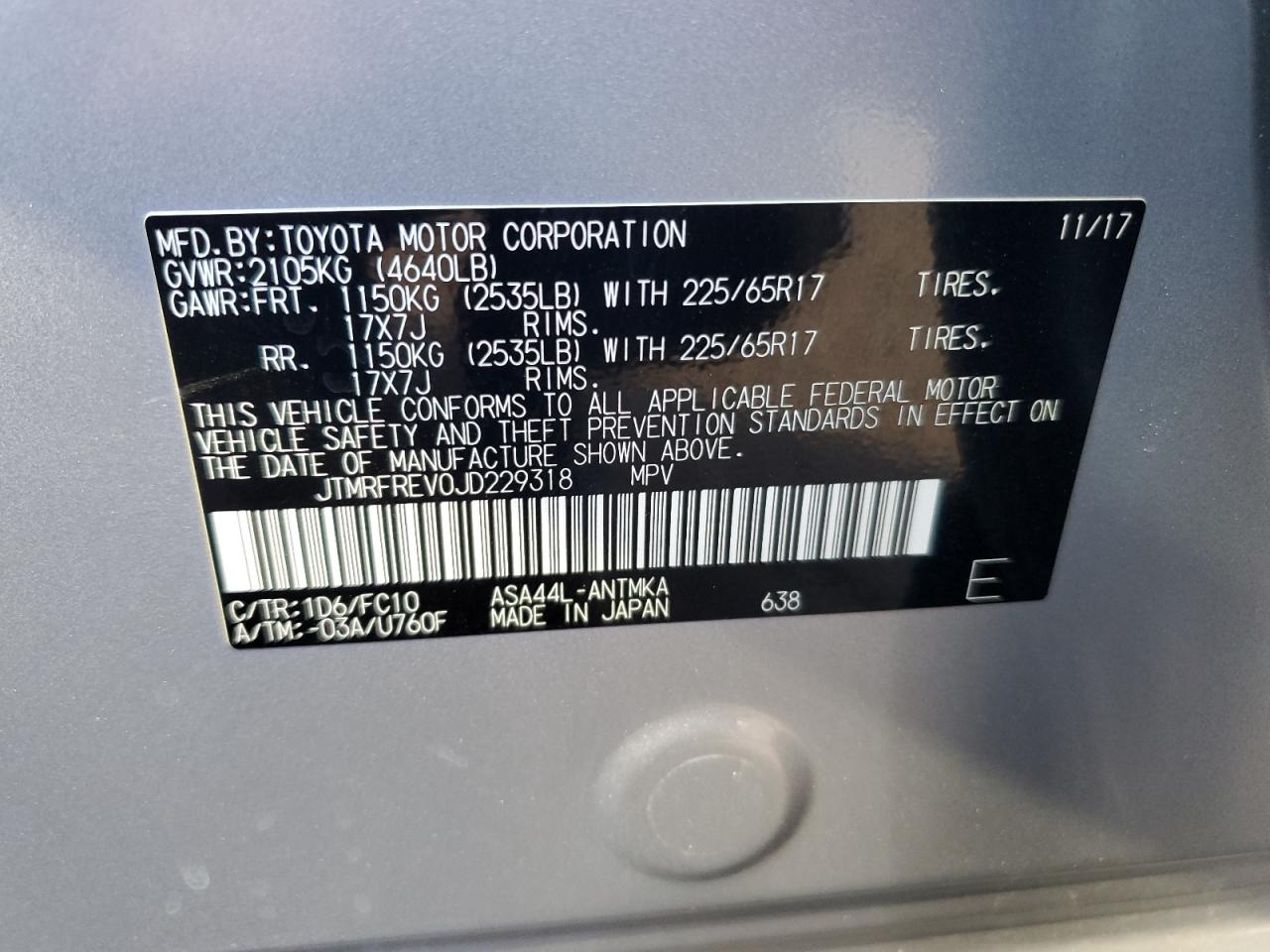2018 Toyota RAV 4 - Image 15