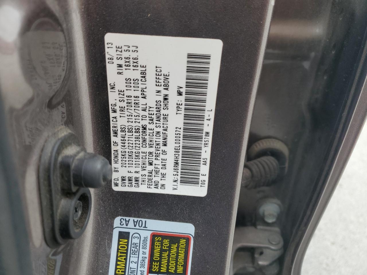 2014 Honda CR-V - Image 13
