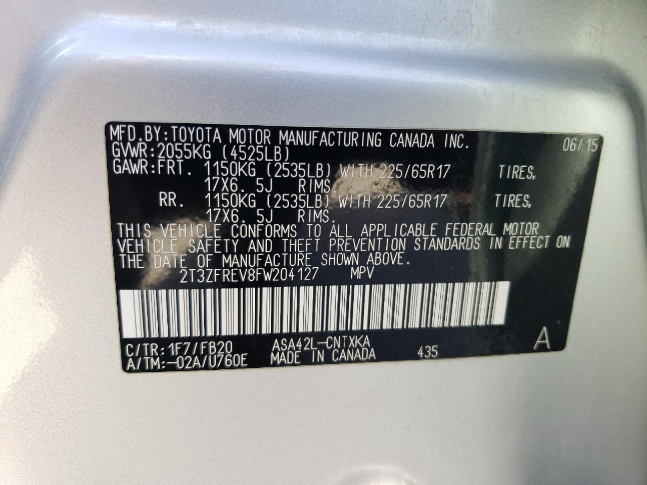 2015 Toyota RAV 4 - Image 13