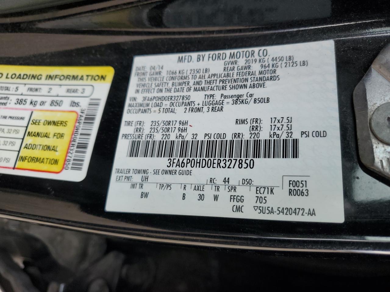 2014 Ford Fusion - Image 12