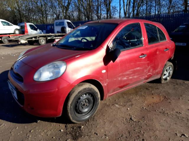 2012 NISSAN MICRA VISI for sale at Copart SANDY