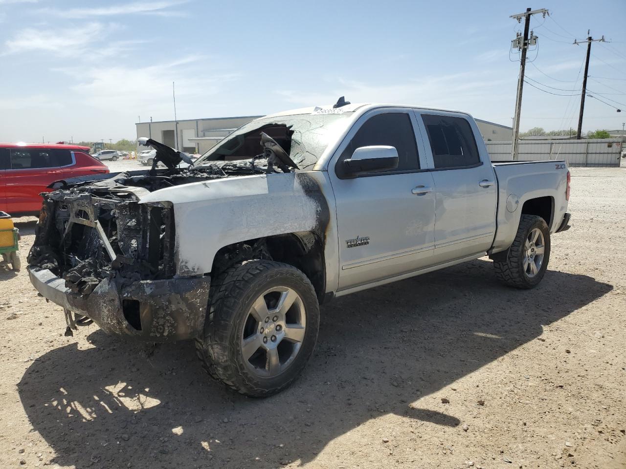 2018 Chevrolet Silverado K1500 Lt for Sale in San Antonio, TX - Burn - Engine