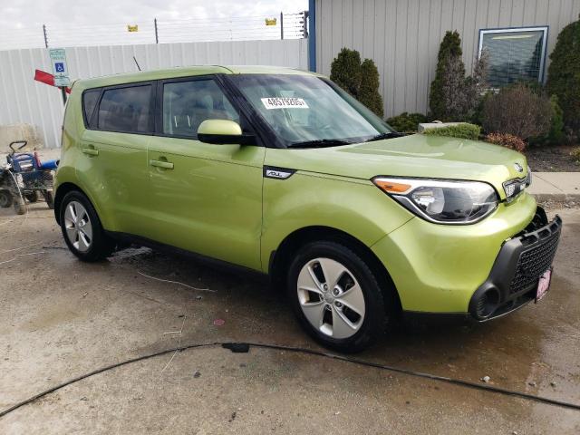  KIA SOUL 2016 Зеленый