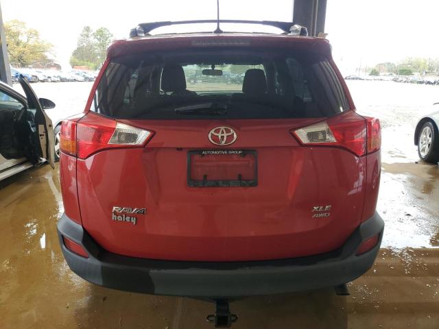  TOYOTA RAV4 2015 Красный