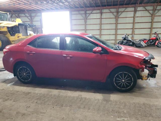  TOYOTA COROLLA 2018 Красный