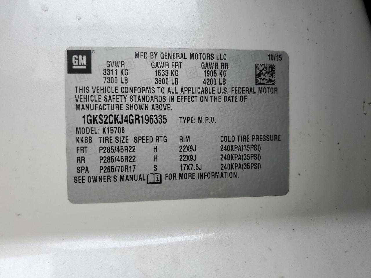 2016 GMC Yukon - Image 13
