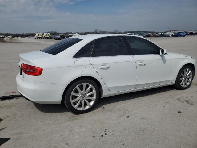Sedans AUDI A4 2013 Biały