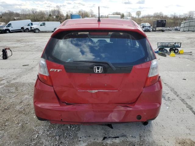  HONDA FIT 2012 Красный