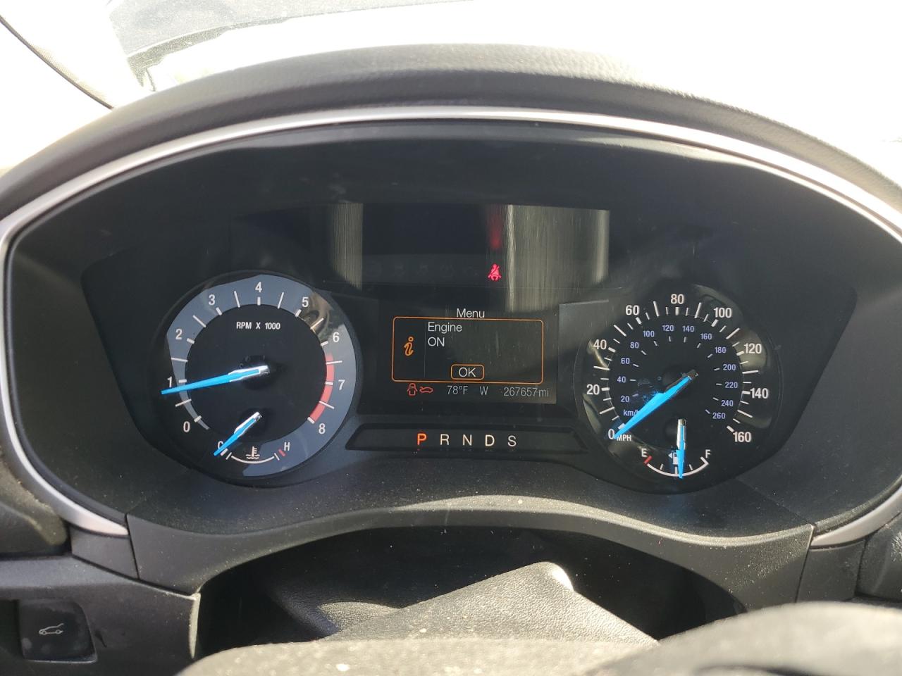 3FA6P0H72GR346316 FORD FUSION 2016