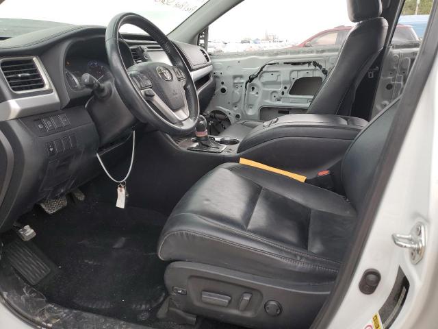  TOYOTA HIGHLANDER 2019 Білий