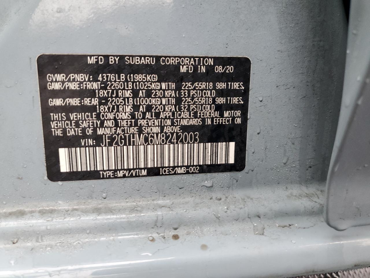 2021 Subaru XV - Image 14