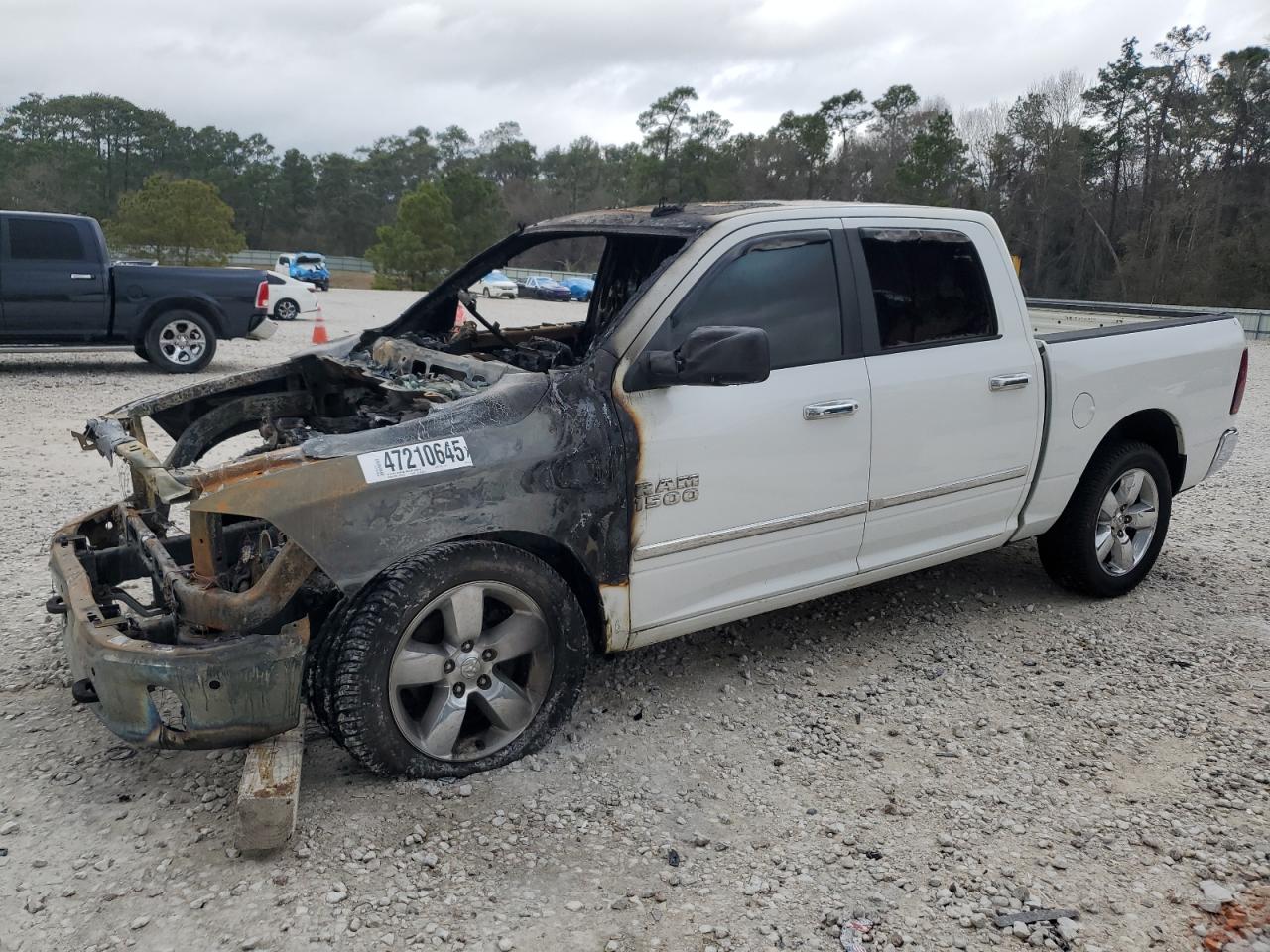 2016 Ram 1500 Slt იყიდება Houston-ში, TX - Burn