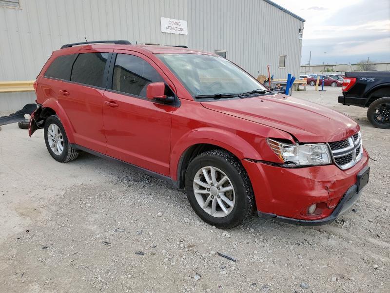 DODGE JOURNEY 2016 Red