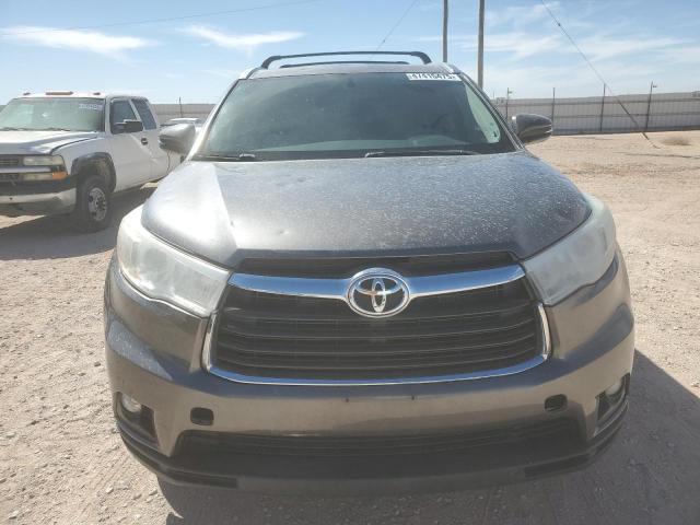  TOYOTA HIGHLANDER 2016 Srebrny