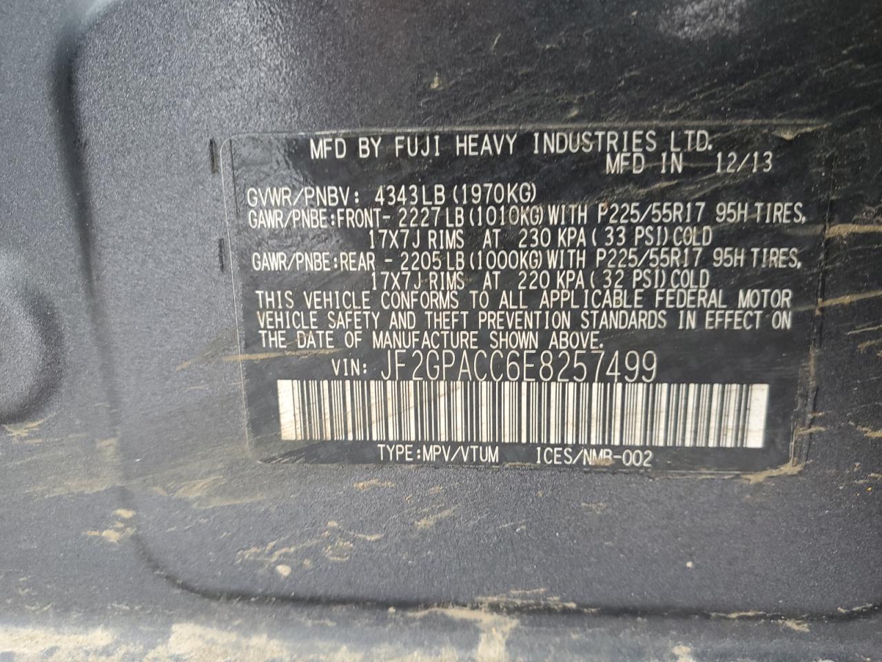 2014 Subaru XV - Image 13