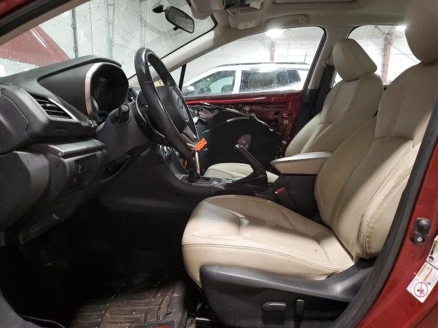  SUBARU IMPREZA 2017 Бордовый