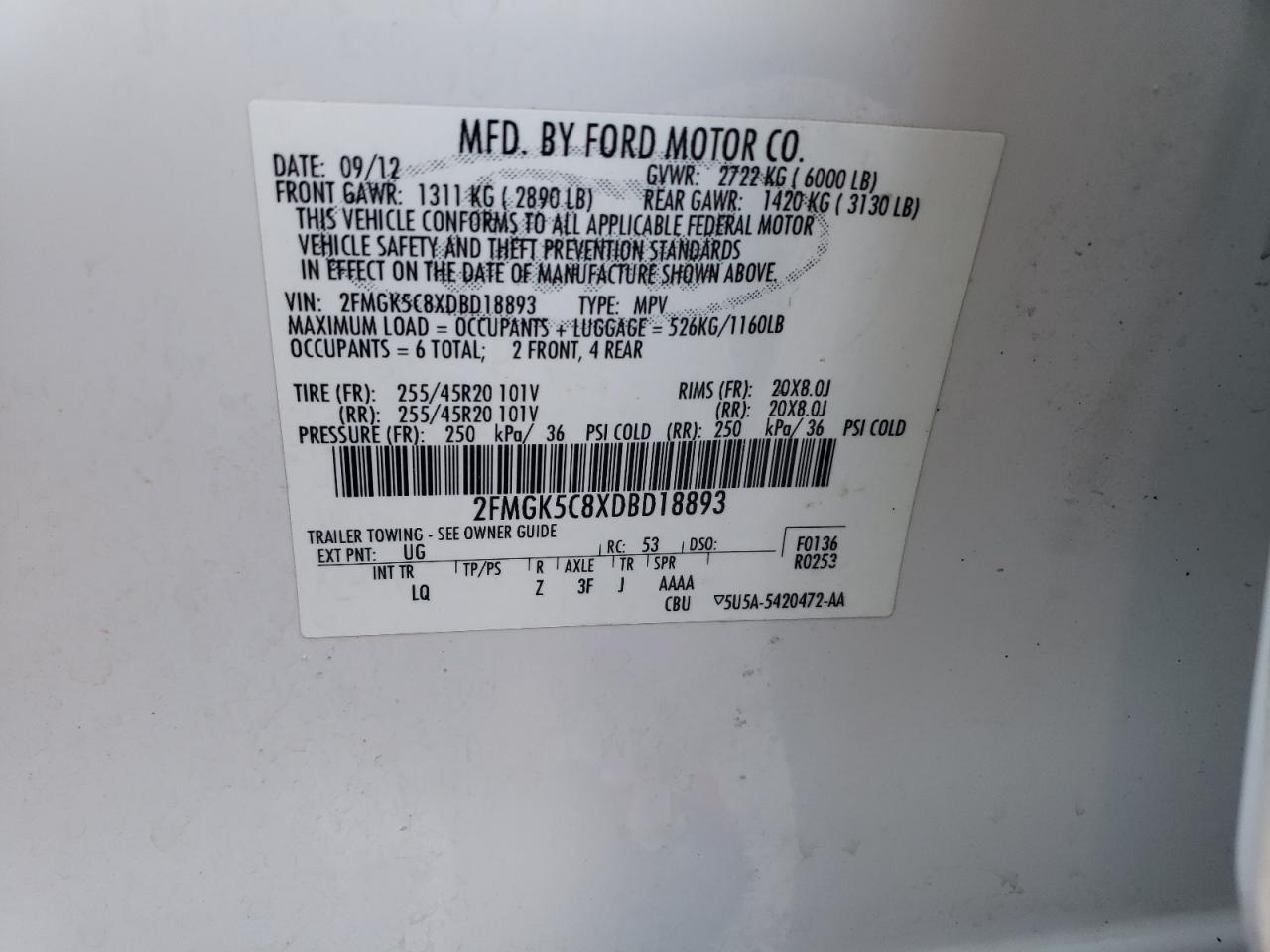 2013 Ford Flex - Image 15